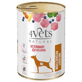 4Vets Natural Dog Weight Reduction 400 g - 6 x 400 g