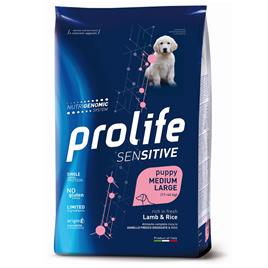 Prolife Dog Puppy Sensitive Medium/ Large Cordeiro e Arroz - 2 x 10 kg