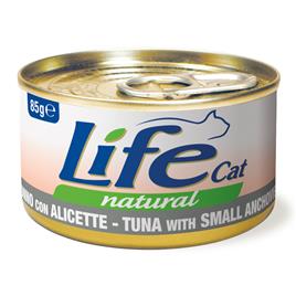 LifeCat Atum adulto e anchovas pequenas - 24 x 85 g