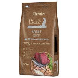 Fitmin dog Purity Adult arroz, peixe e veado - 12 kg