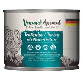 Venandi Animal Monoproteína 6 x 200 g comida húmida para gatos - Peru