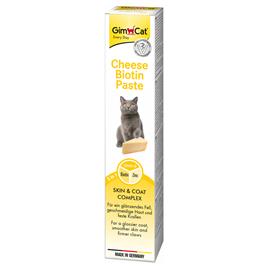 GimCat pasta de queijo com biotina para gatos - 50 g