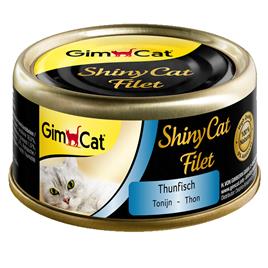 GimCat ShinyCat Filet 6 x 70 g - Atum