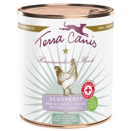 Terra Canis First Aid 6 x 800 g - Frango com cenoura, funcho, queijo fresco e camomila