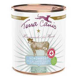 Terra Canis First Aid 6 x 800 g - Vitela com cenoura, funcho, queijo fresco e camomila