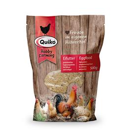 Quiko Hobby Farming Alimento à base de ovo - Pack económico: 2 x 500 g