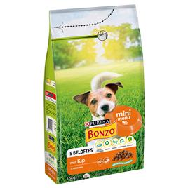 PURINA Bonzo Mini Menu com frango e legumes - Pack económico: 2 x 1,5 kg