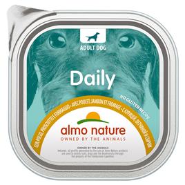 Almo Nature Daily 9 x 300 g comida húmida para cães - com frango, fiambre e queijo