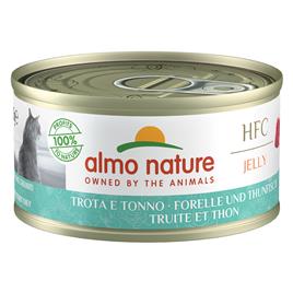 Almo Nature HFC Natural 6 x 70 g - Truta e atum em gelatina