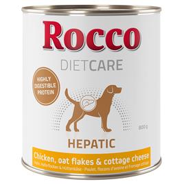 Rocco Diet Care Hepatic Frango, flocos de aveia e requeijão 800 g - 6 x 800 g