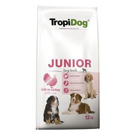 Tropidog Premium Junior Large peru e arroz - 12 kg