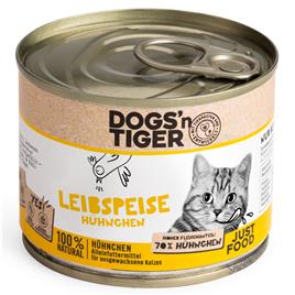 Dogs'n Tiger Senior Cat 6 x 200 g - Prato preferido - frango e salmão