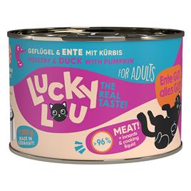Lucky Lou Adult 24 x 200 g - Pack económico - Aves e pato