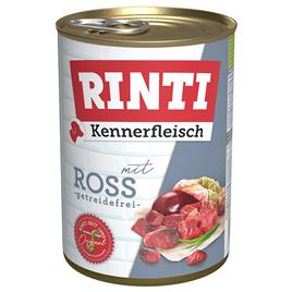 RINTI Kennerfleisch 12 x 400 g - Pack económico - Cavalo