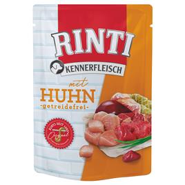 RINTI Kennerfleisch saquetas 10 x 400 g - Frango