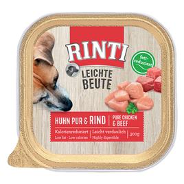 Rinti Leichte Beute comida húmida para cães 18 x 300 g - Pack económico - Frango e vaca