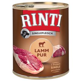 RINTI Singlefleisch 12 x 800 g - Pack económico - Cordeiro pur