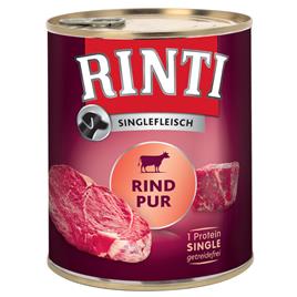 RINTI Singlefleisch 12 x 800 g - Pack económico - Vaca pur