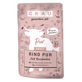 GRAU Adult sem cereais 32 x 125 g - Pack económico - Vaca pura