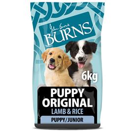 Burns Puppy Original com cordeiro e arroz - 6 kg