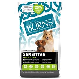 Burns Sensitive porco e batata - Pack económico: 2 x 12 kg