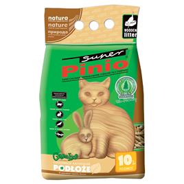 Super Benek Pinio areia aglomerante para gatos - 10 l (aprox. 6 kg)