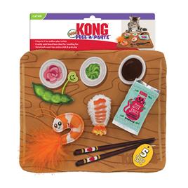 KONG Pull-A-Partz Sushi brinquedo para gatos - 1 unidade