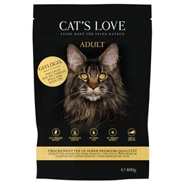 Cat's Love Adult com aves ração para gatos - Pack económico: 2 x 400 g