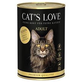 Cat's Love 6 x 400 g comida húmida para gatos - Frango Pur