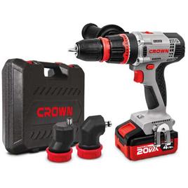 Crown Ct21076hqx-4bmc Cordless Drills And Screwdriver Prateado