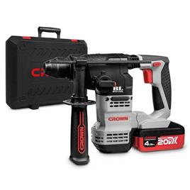 Crown Ct28001hx-4bmc Cordless Rotary Hammer Prateado