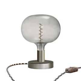 Creative Cables Posaluce Cobble Metal Table Lamp With 2-pole Plug - Switch Prateado