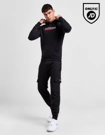 McKenzie Elevated Overhead Tracksuit - Black, Black