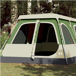 vidaXL Tenda familiar cúpula para 10 pessoas libertação rápida verde