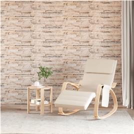 vidaXL Painéis de parede 3D 14 pcs 100x25 cm EPS branco e vermelho
