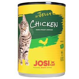 JosiCat Comida húmida em gelatina 12 x 400 g - Frango