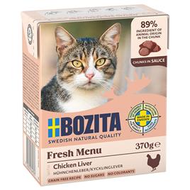 Bozita Tetra pedaços em molho 6 x 370 g - Fígado de frango