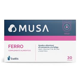 Musa Ciclo Ferro 30 Capsulas