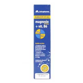 Arkovital Magnesio 375Mg + Vit B6 21 Comp Efervescentes