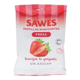 Sawes Caramelos Fresa S/Azucar Bolsas 50Gr