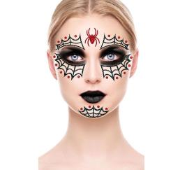Glitter Facial Teia de Aranha 20x20 cm