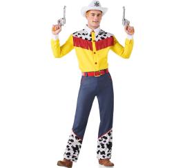 Fato de cowboy do oeste selvagem para homem
