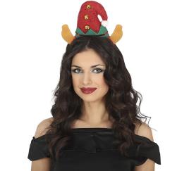Tiara de elfo com lantejoulas
