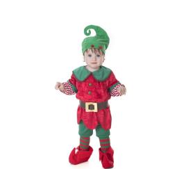 Fato de duende de Natal para bebé