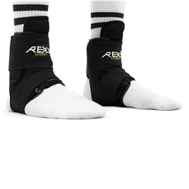 Rekd Protection Energy Covert Braces Ankle Sleeve Preto L-XL