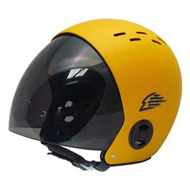 Gath Retractable Visor Smoke Helmet Amarelo 58-59 cm