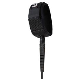 Sympl 9ft.black Pro Leash Leash Preto