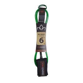 Stay Covered Big Wave Surf 8 Mm Leash Verde 10´