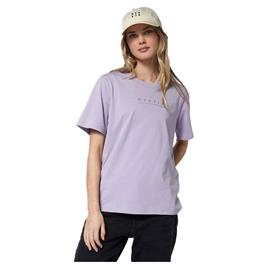 Mystic The Sketch Short Sleeve T-shirt Roxo S Mulher