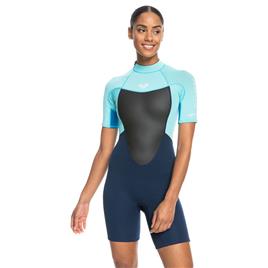 Roxy Prologue 2/2 Mm Back Zip Suit Woman Azul 10